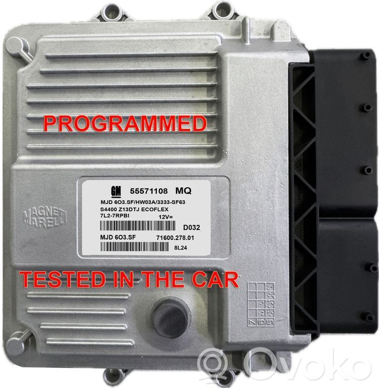 Opel Corsa D Engine control unit/module ECU 