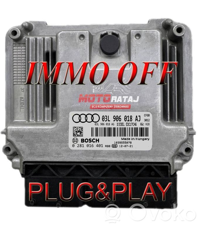 Audi A3 S3 8P Engine control unit/module 