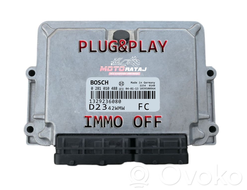 Engine control unit/module   0281010488,1338284080