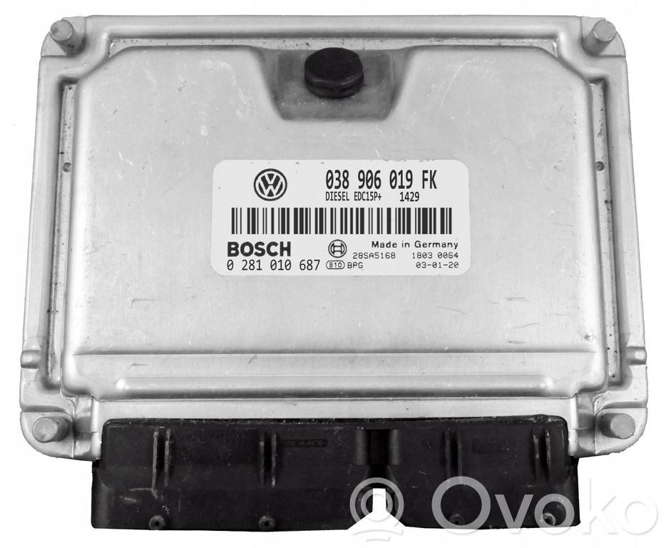 Seat Leon (1M) Engine control unit/module 