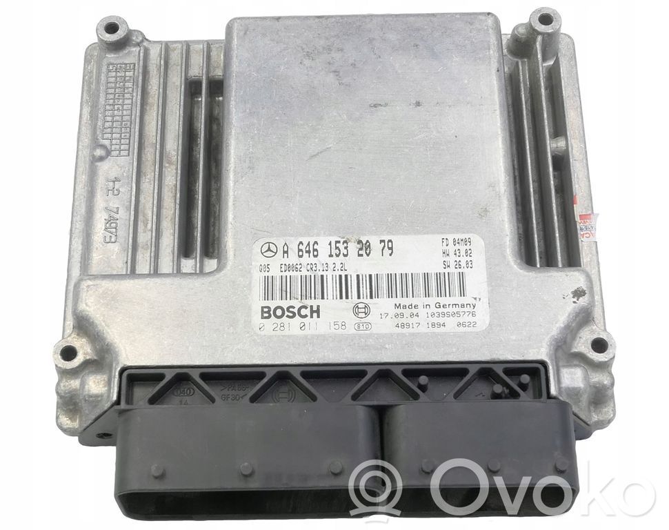 Mercedes-Benz E W211 Engine control unit/module 