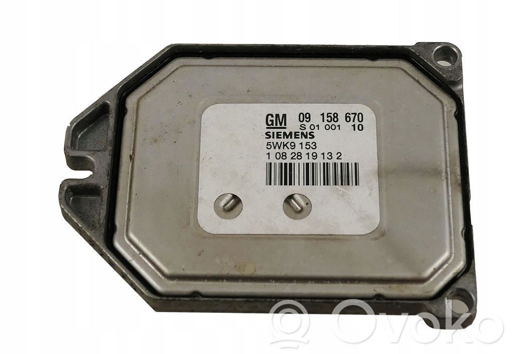 Engine control unit/module   09158670