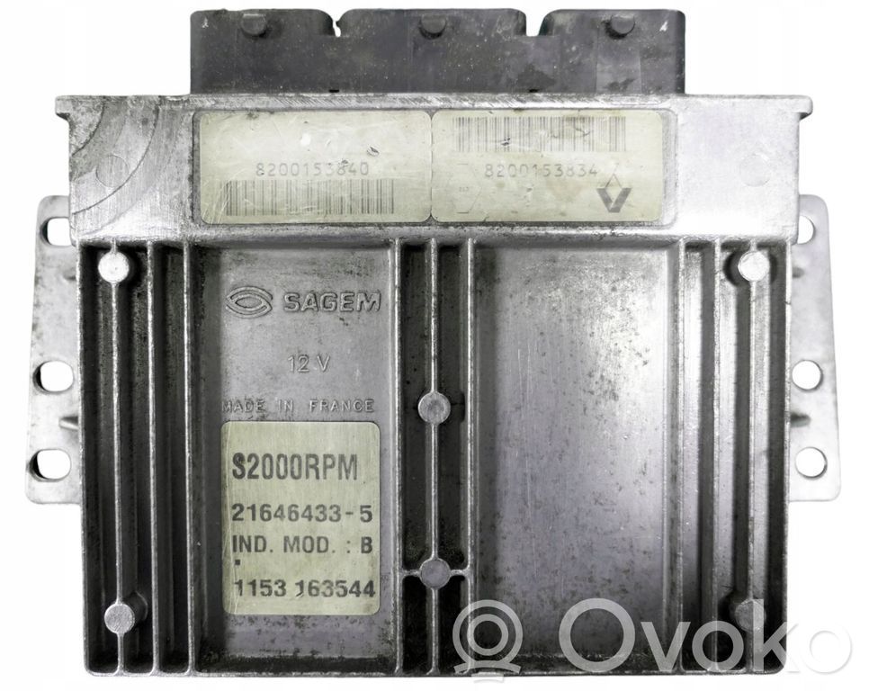 Renault Clio II Engine control unit/module 