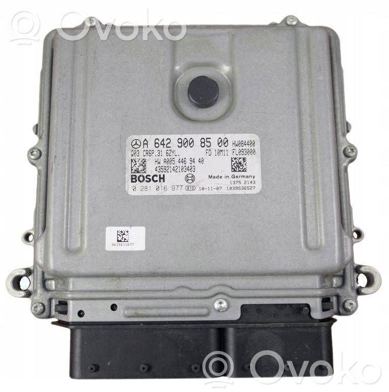 Mercedes-Benz Sprinter W906 Komputer / Sterownik ECU i komplet kluczy 