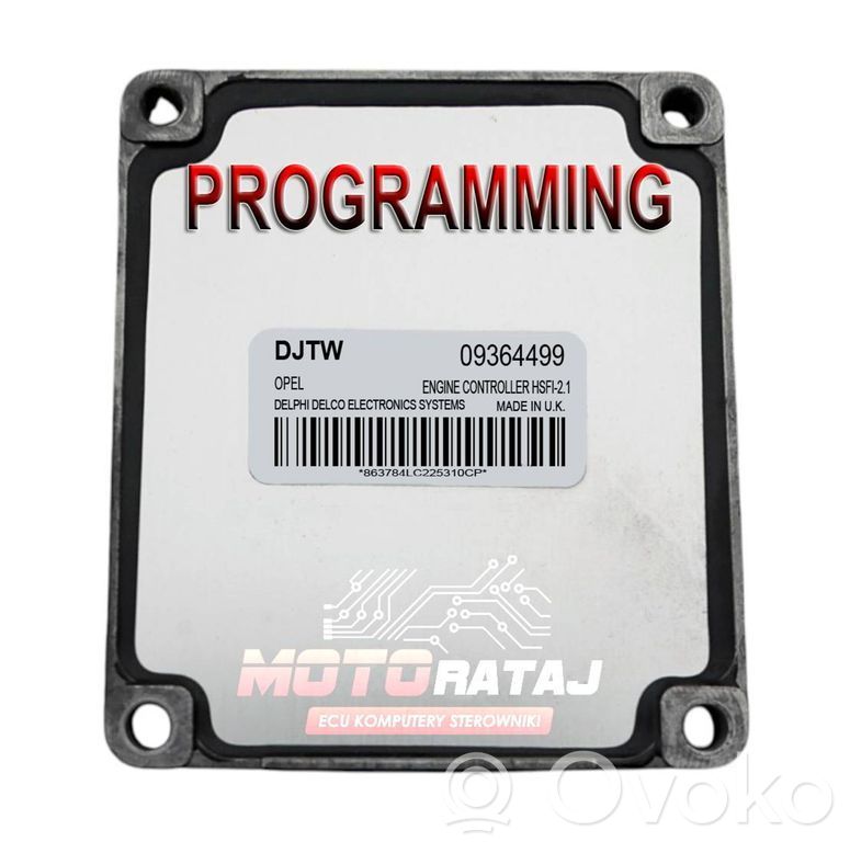 Opel Zafira A Engine control unit/module 