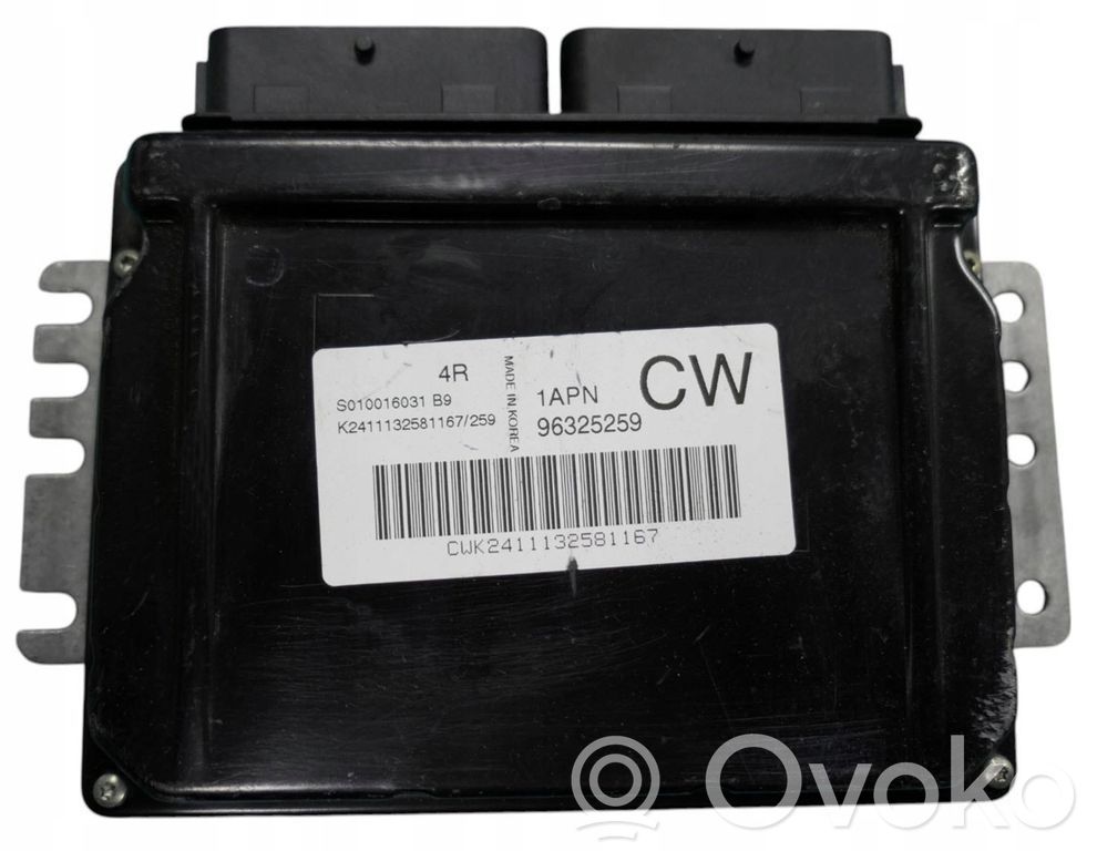 Chevrolet Matiz Engine control unit/module 