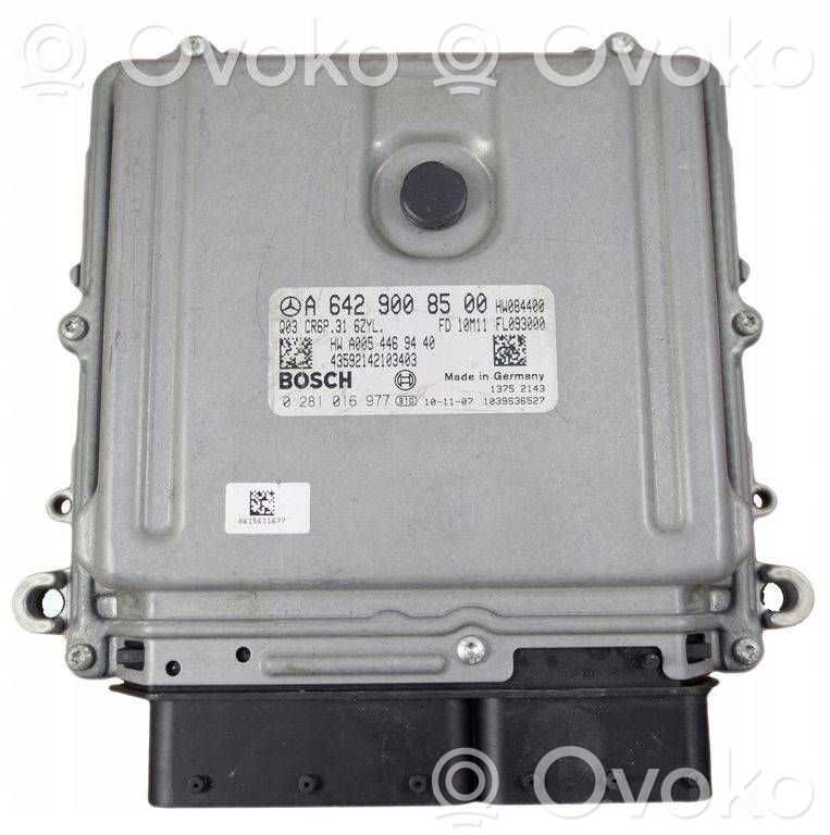 Mercedes-Benz Sprinter W906 Komputer / Sterownik ECU i komplet kluczy 