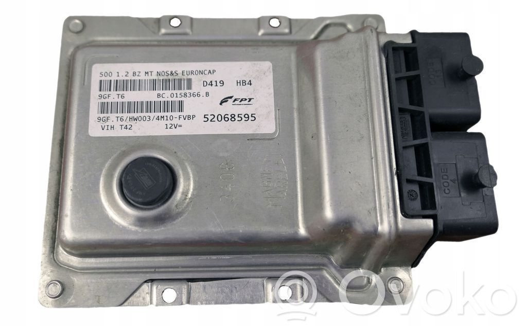 Fiat 500 Unitate/modul de control motor 