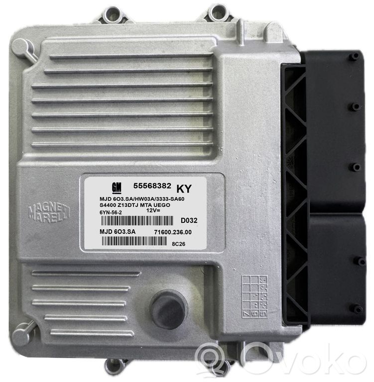 Opel Corsa D Engine control unit/module 