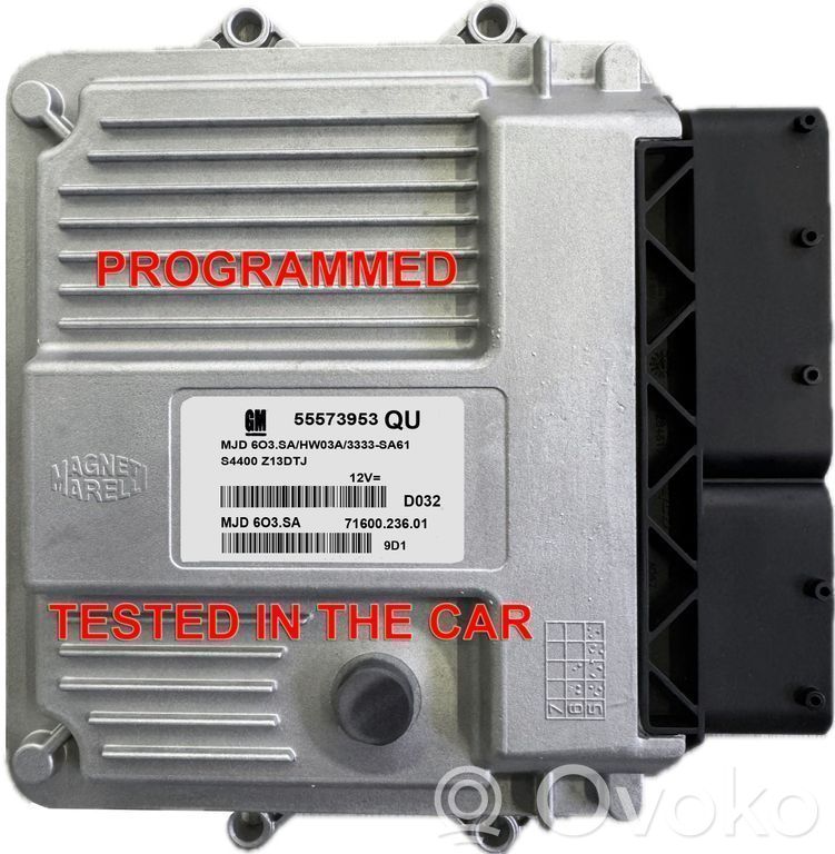Opel Corsa D Engine control unit/module 