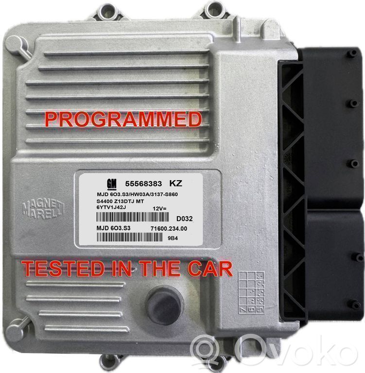 Opel Corsa D Engine control unit/module 