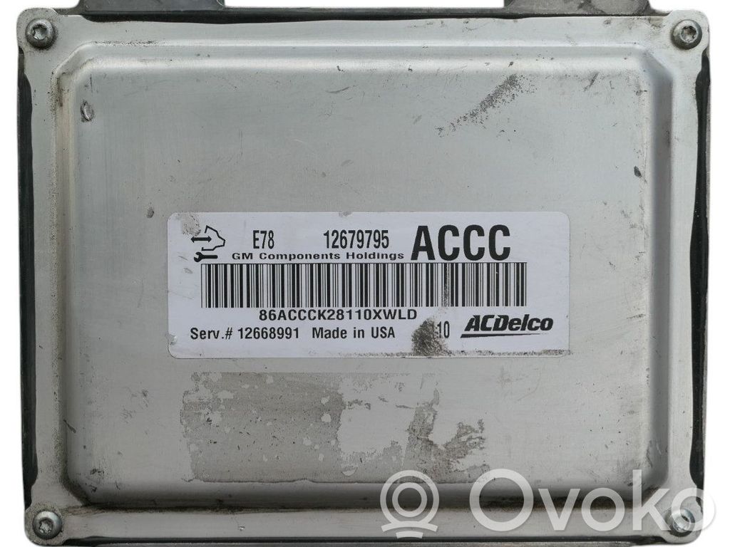 Buick Encore GX I Engine control unit/module ECU 