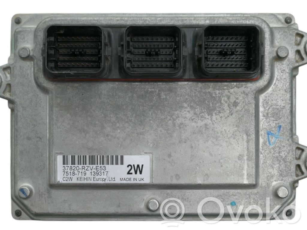 Engine control unit/module ECU   KEIHIN,37820RZVE53,7518719,C2W