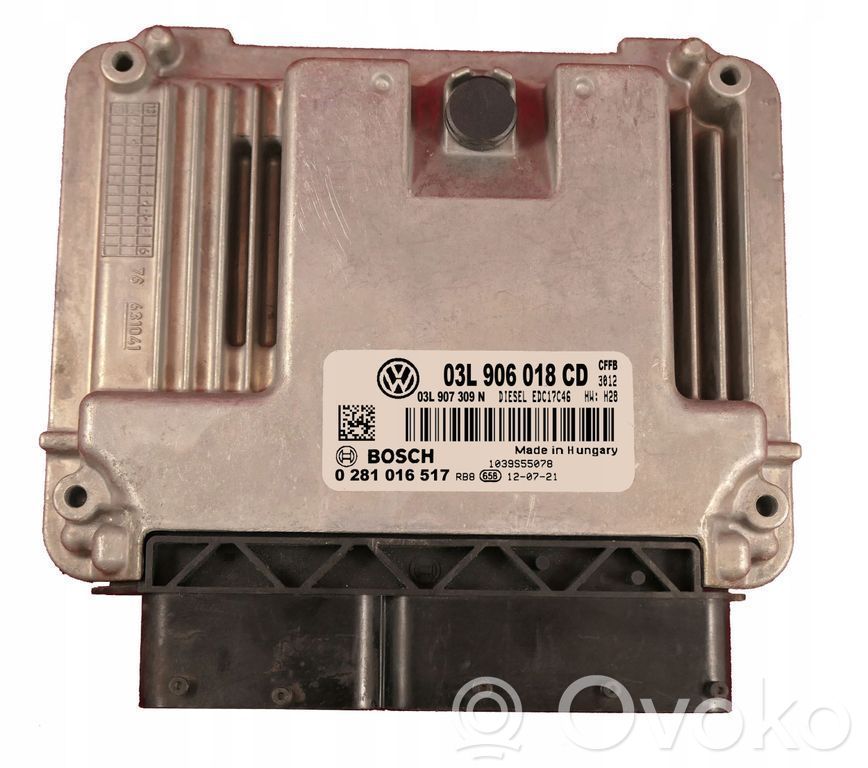 Volkswagen Tiguan Engine control unit/module 
