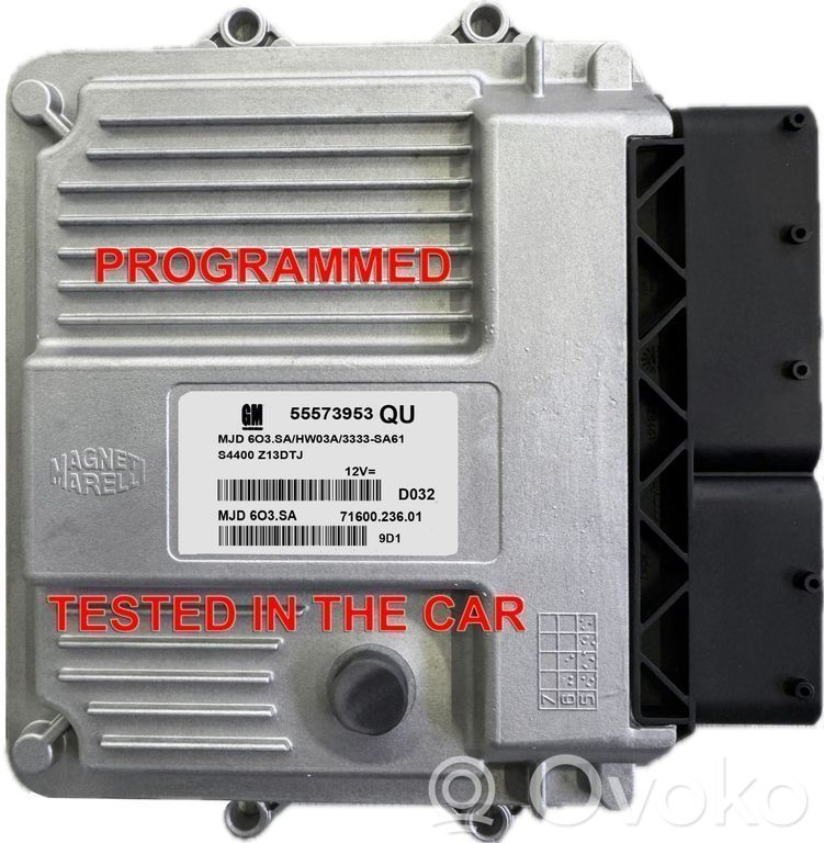 Opel Corsa D Engine control unit/module 