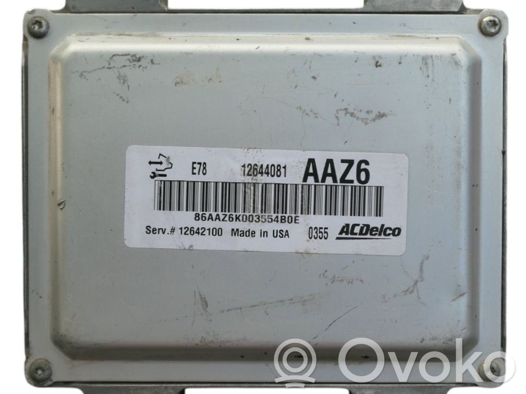 Engine control unit/module ECU   ACDELCO,12644081,12644081,AAZ6