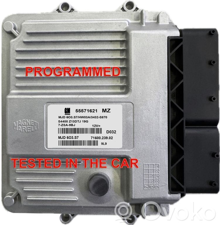 Opel Corsa D Engine control unit/module ECU 