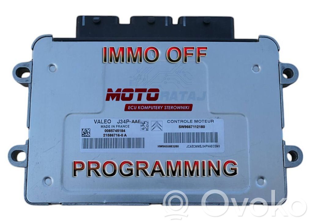 Peugeot 206+ Unitate/modul de control motor 