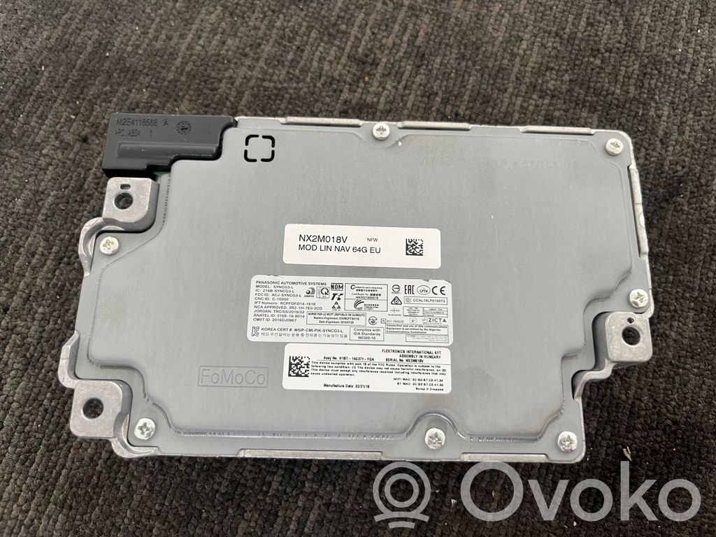 Ford Transit Custom GPS navigation control unit/module 