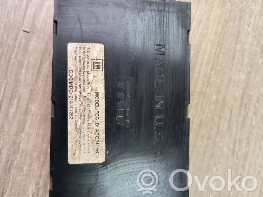 Moduł / Sterownik systemu uruchamiania bezkluczykowego   AB00116R,218K1252