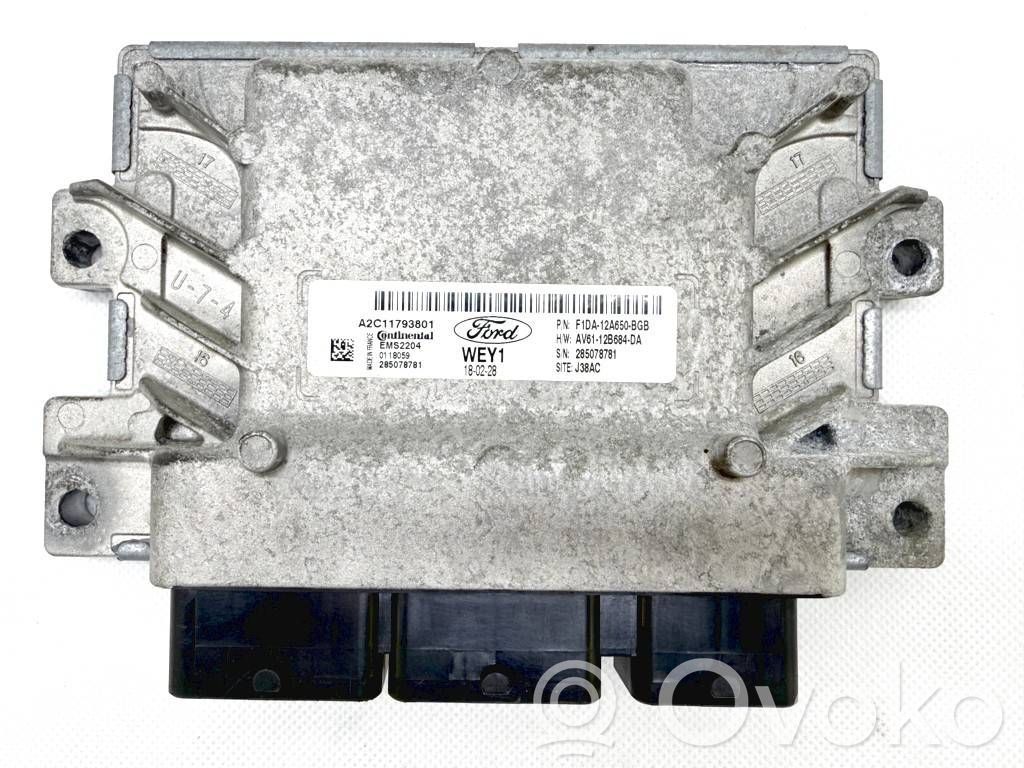Engine control unit/module ECU   A2C11793801,285078781,AV6112B684DA,F1DA12A650BGB