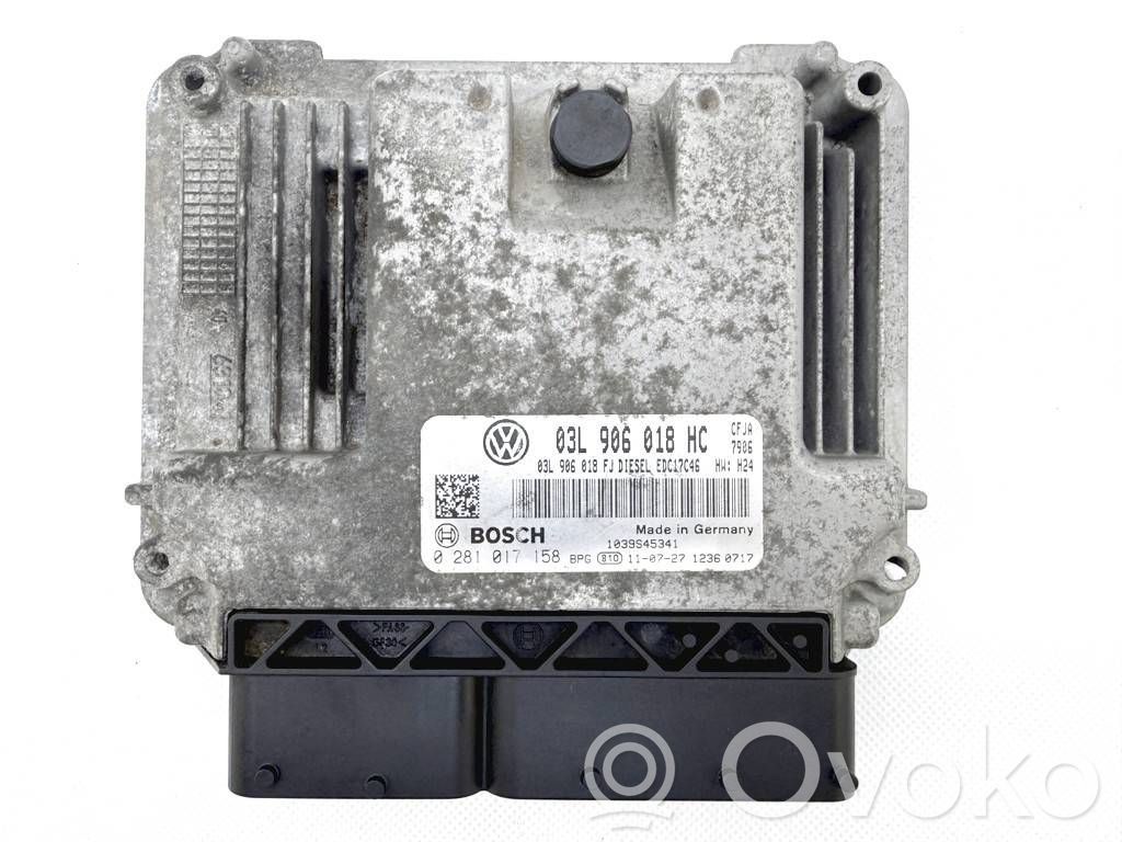 Seat Leon (1P) Engine control unit/module 