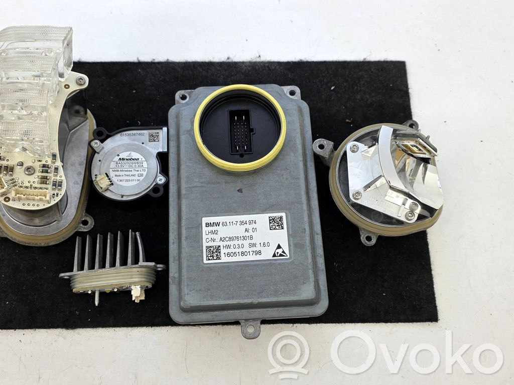 BMW 4 F32 F33 Sterownik / moduł świateł Xenon 