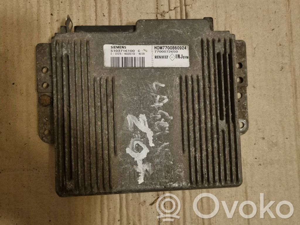 Renault Laguna I Engine control unit/module 