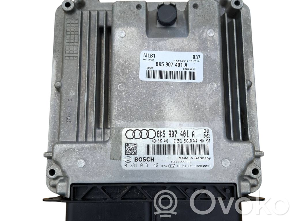 Audi A4 S4 B8 8K Engine control unit/module 