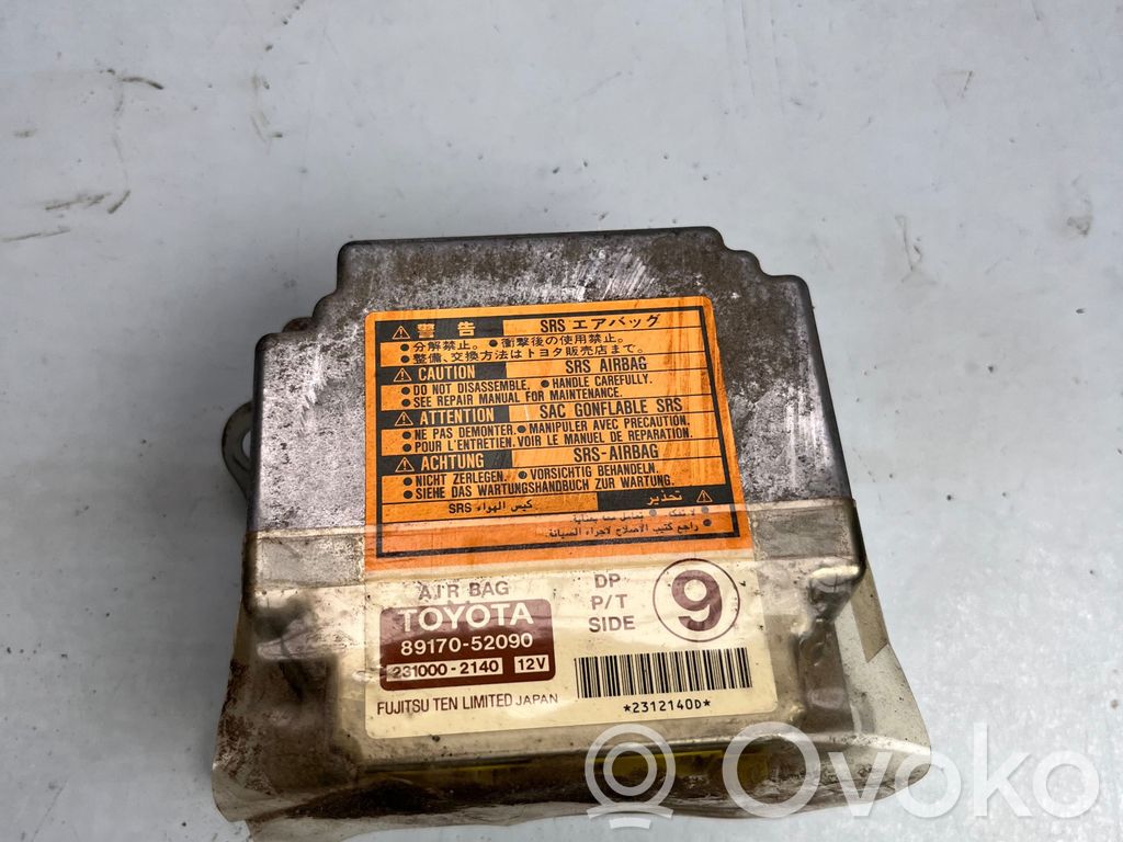 Toyota Yaris Airbag control unit/module 