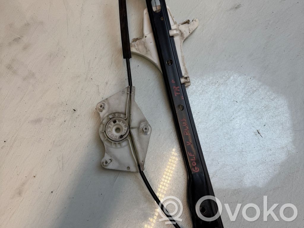 Volkswagen Golf Plus Rear door window regulator with motor 