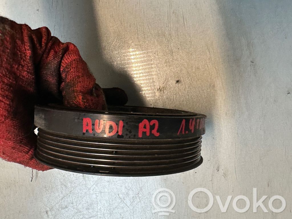 Audi A2 Kloķvārpstas skriemelis 