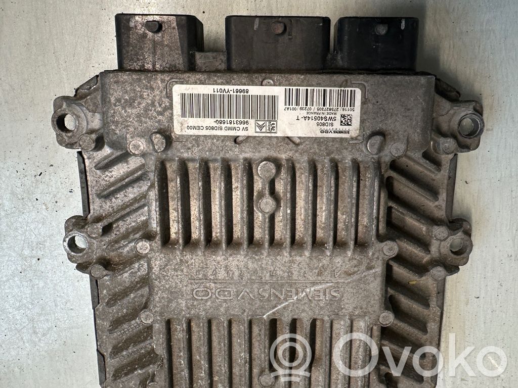 Citroen C1 Engine control unit/module 