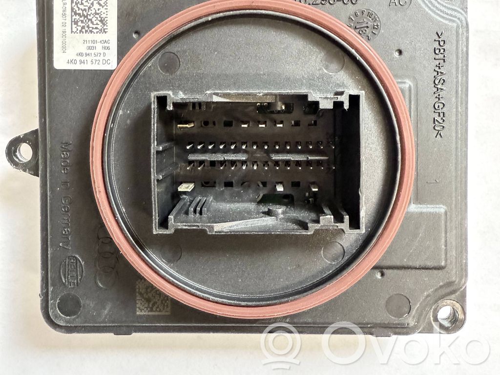 Audi A6 S6 C8 4K Moduł sterujący statecznikiem LED 