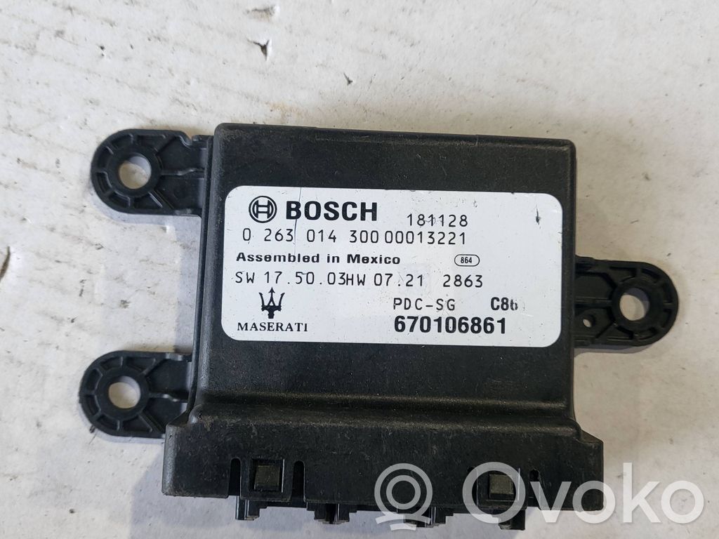 Parking PDC control unit/module   0263014300,670106861,181128