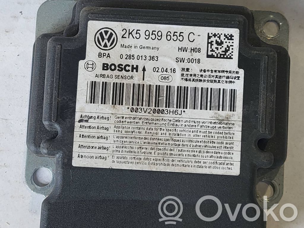 Volkswagen Caddy Unitate/modul de comandă airbaguri 