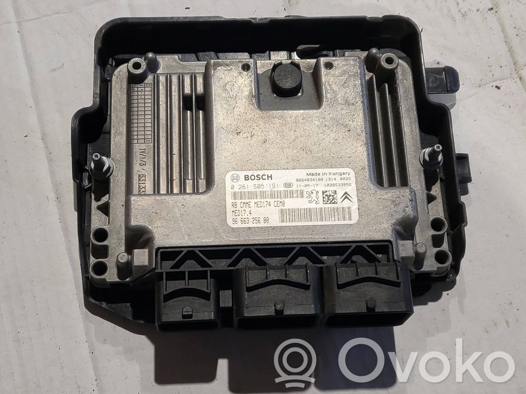 Citroen DS3 Engine ECU kit and lock set 