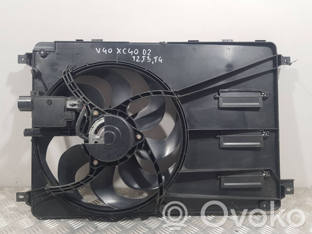 Volvo V40 Elektrinis radiatorių ventiliatorius 