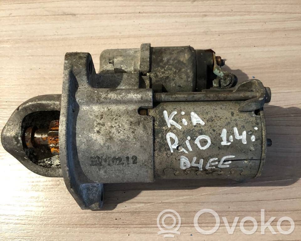 KIA Rio Starteris 