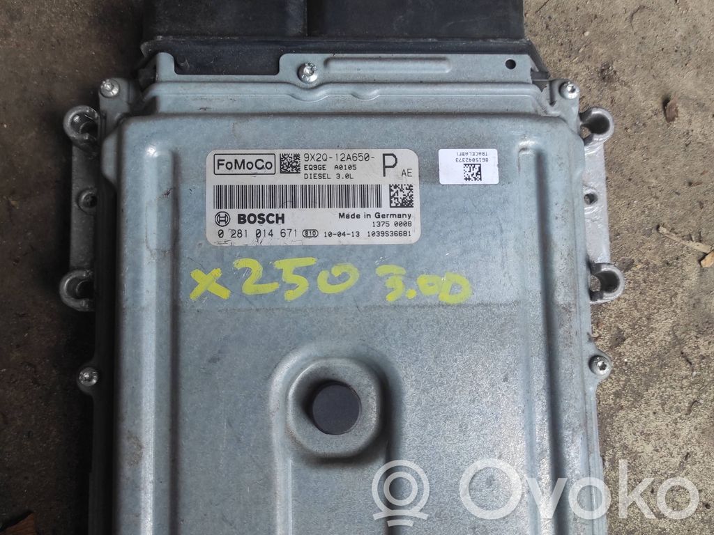 Engine control unit/module   9X2Q12A650AE,0281014671,C2D15901,9X2Q12A650PAE,9X2Q12A650PAF,C2D15901,C2D18198,LR021252,LR026215