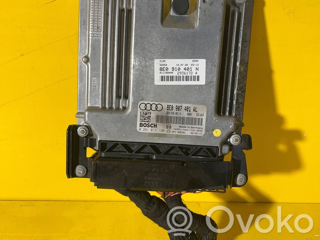 Audi A4 S4 B7 8E 8H Engine control unit/module 