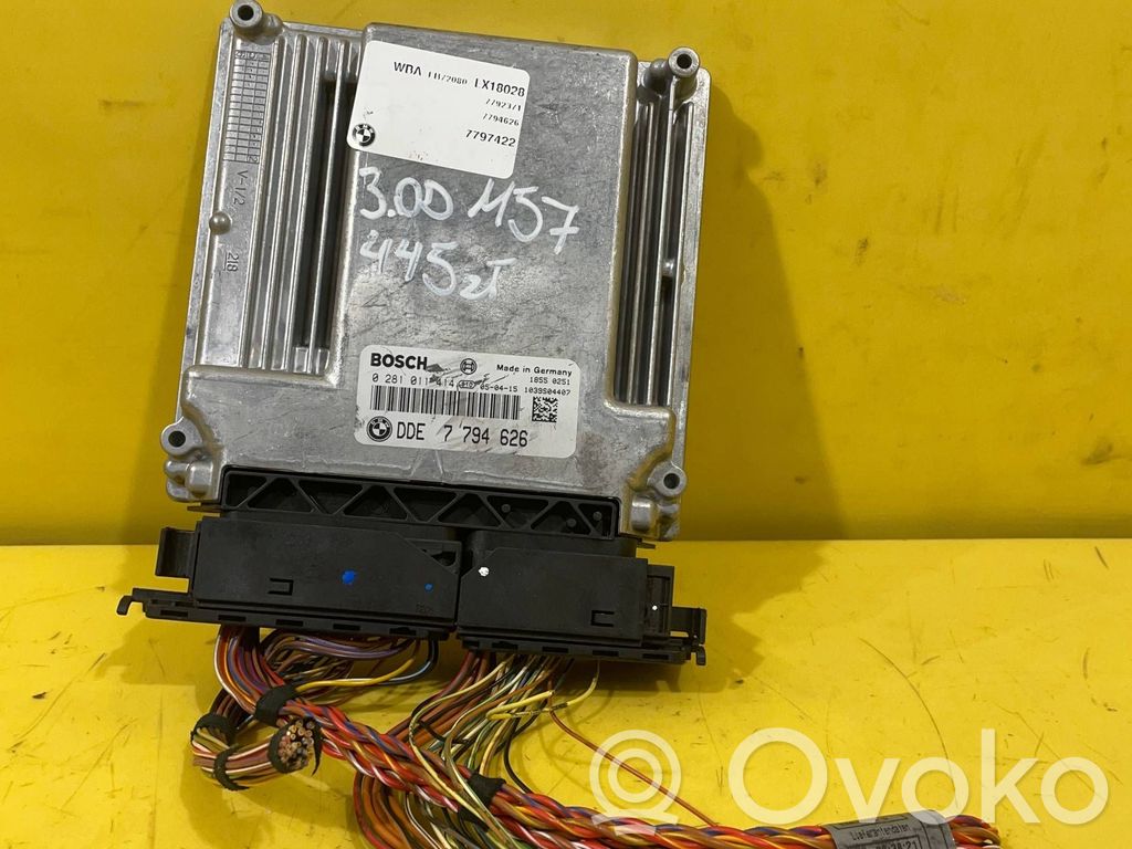 Unidad de control/módulo del motor   0281011414,7794626,1039S04407