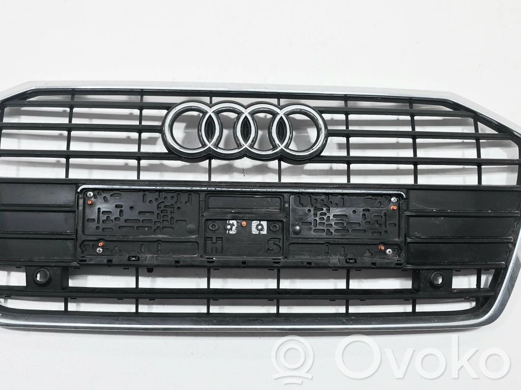 Audi A6 S6 C8 4K Rejilla superior del radiador del parachoques delantero 