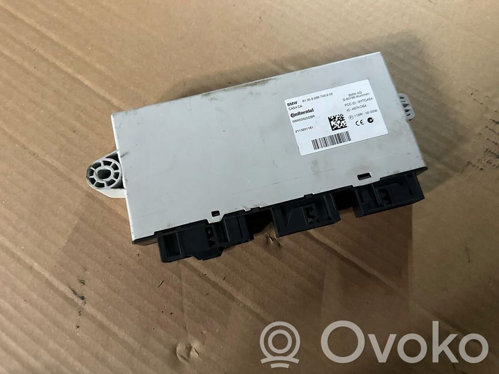 BMW 5 F10 F11 Unitate/modul de comandă CAS 