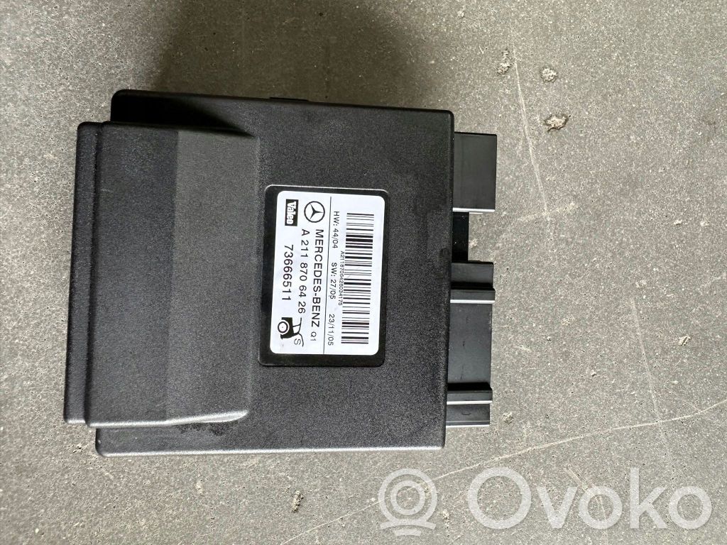 Tailgate/trunk control unit/module   A2118706426