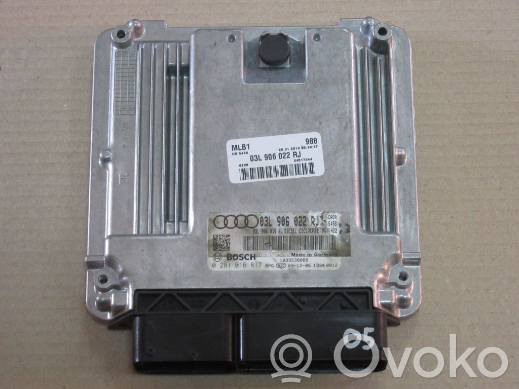 Audi A4 S4 B8 8K Komputer / Sterownik ECU silnika 