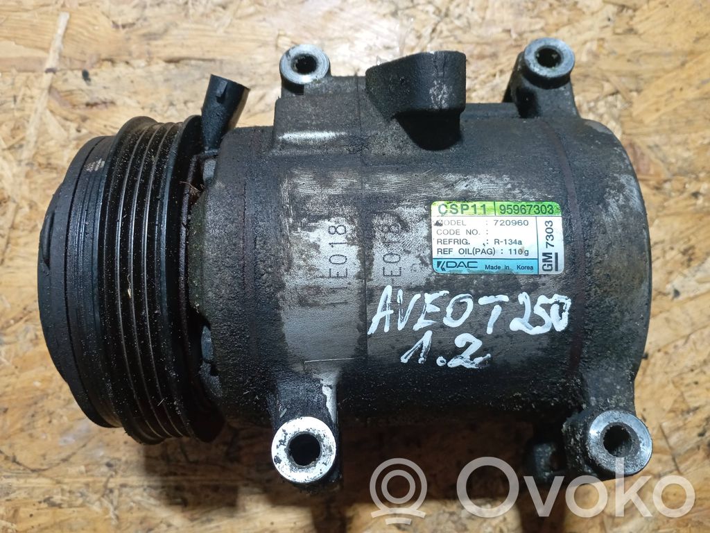 Chevrolet Aveo Air conditioning (A/C) compressor (pump) 