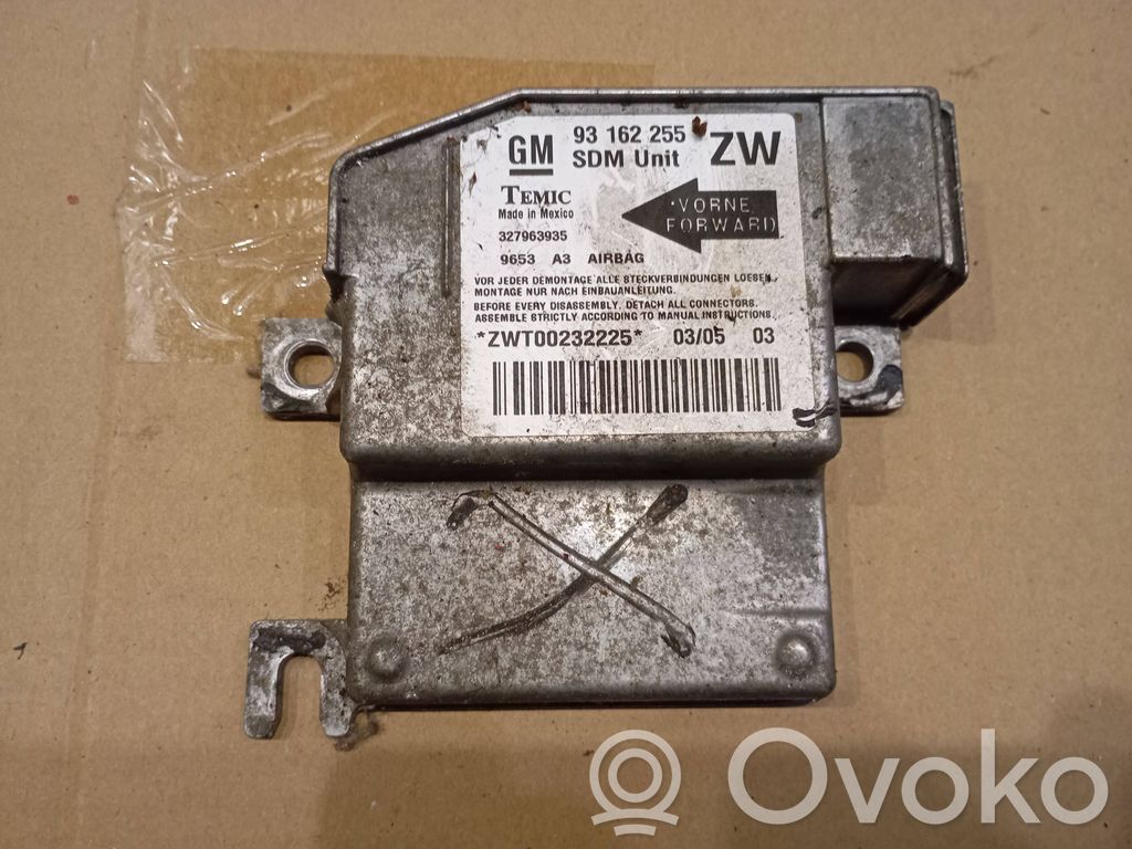 Opel Tigra B Airbag control unit/module 
