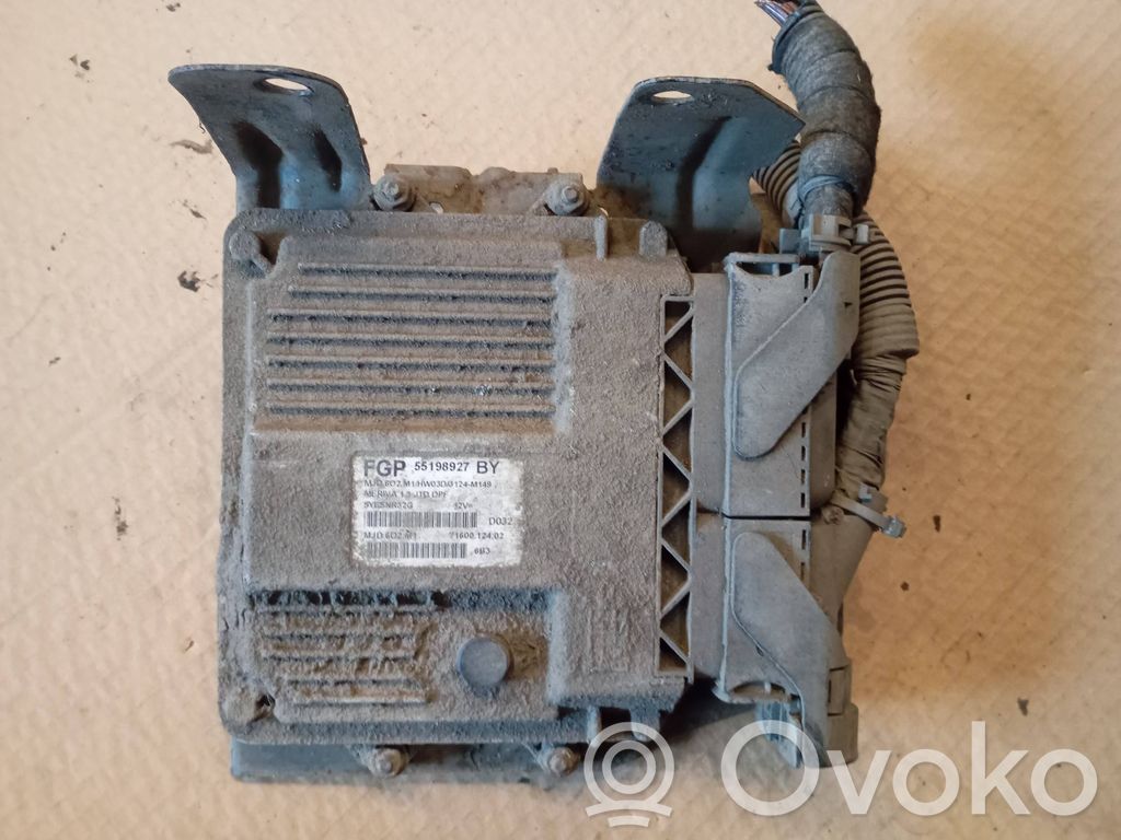 Opel Meriva A Engine control unit/module 