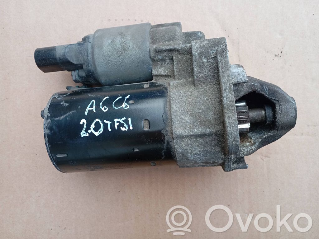 Audi A6 S6 C6 4F Starteris 